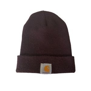 Carhartt Maroon Beanie (OS)